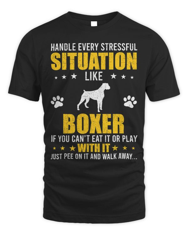 Boxer Handle Stressful Situation Boxer Lovers Boxers Dog