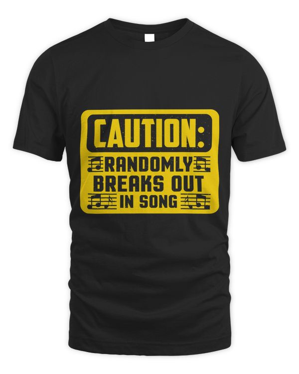 Funny Caution Randomly Breaks Out In Song Broadway Singer