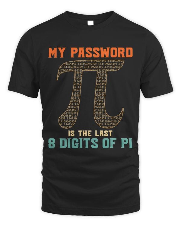 My Password Is The Last 8 Digits Of Pi Funny Nerd Geek Math