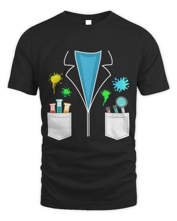 Mad Scientist Costume Cosplay Funny Chemistry Student