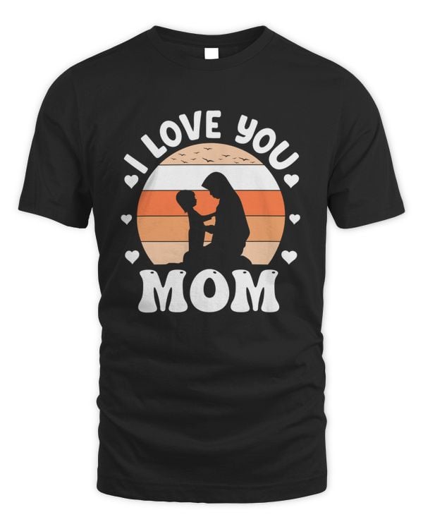I Love You Mom Heart