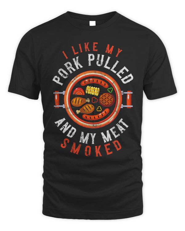 BBQ Smoker I Like My Pork Pulled And My Meat Smoked