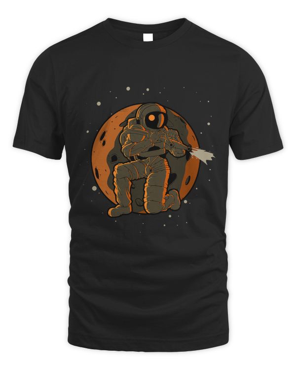 Firefighter Astronaut Outer Space Spaceman Fireman