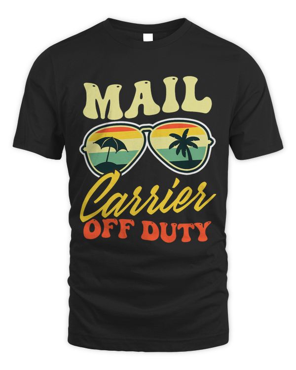 Mail Carrier Duty Design Postman