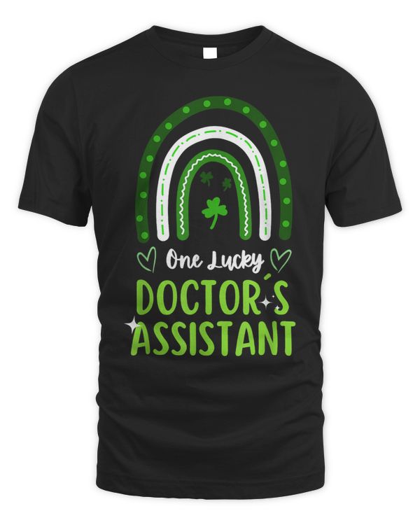 One Lucky Doctor´s Assistant St Patrick’s Day Shamrock Medic