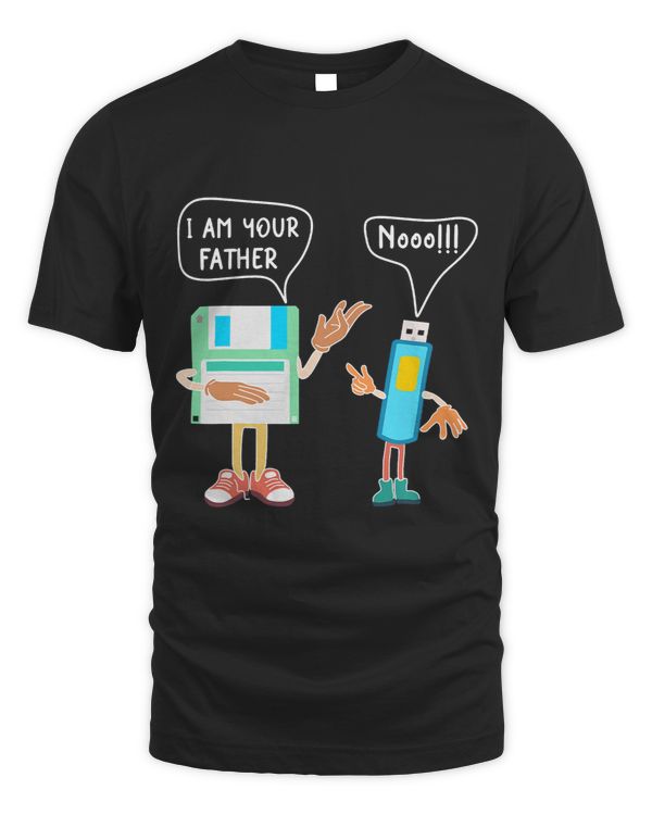 I am your father nooo floppy disk USB Funny IT Tech Humor