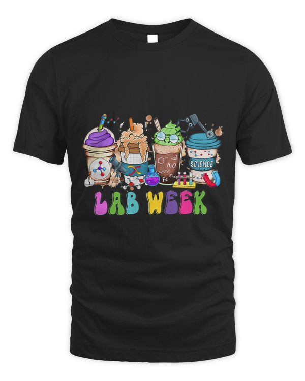 Coffee Lover Lab Week Funny Medical Laboratory Technologist