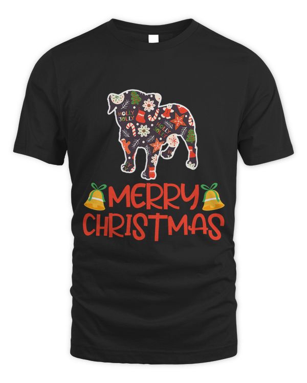 Pug Lover Merry Christmas Gift for Dog Lovers Dog Dad Dog Mom 291 Pugs Dog