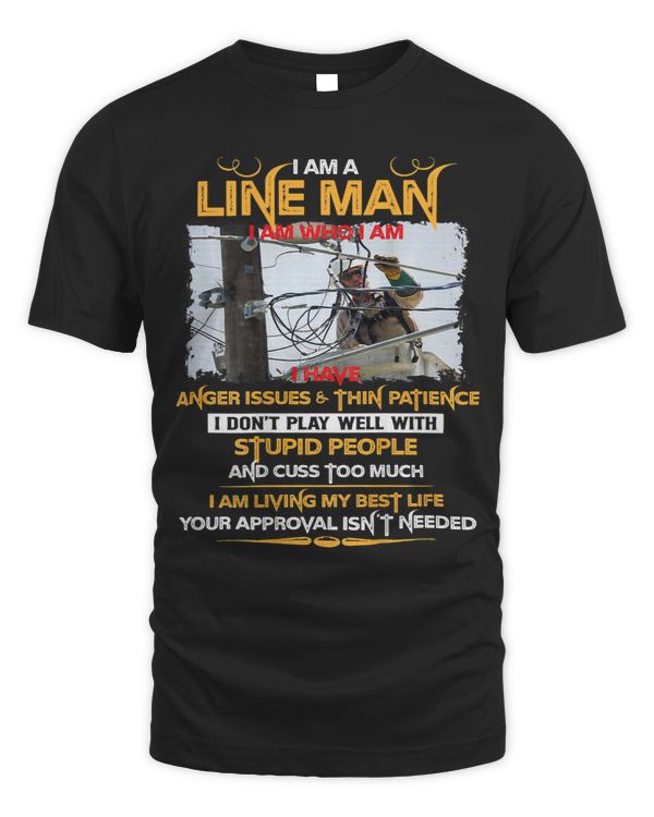LINE MAN HAVE ANGER ISSUES