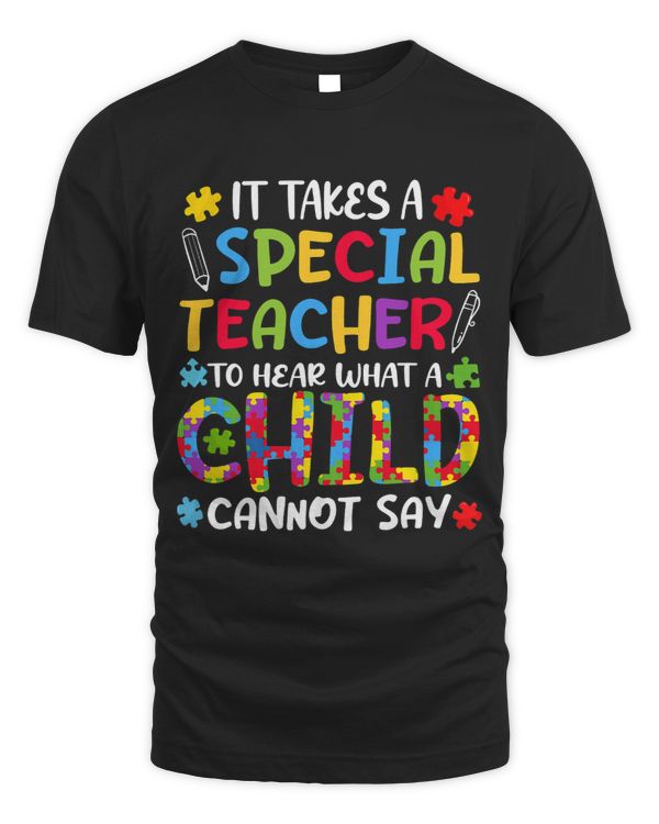 Special Teacher To Hear Child Autism Awareness Autistic