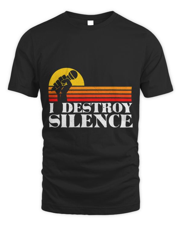 I Destroy Silence Singer Microphone
