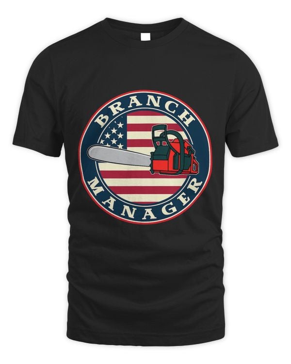 Chainsaw American Flag Branch Manager
