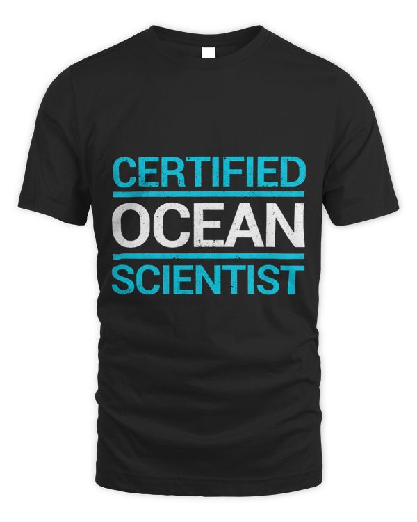 Funny Marine Biologist Certified Ocean Scientist