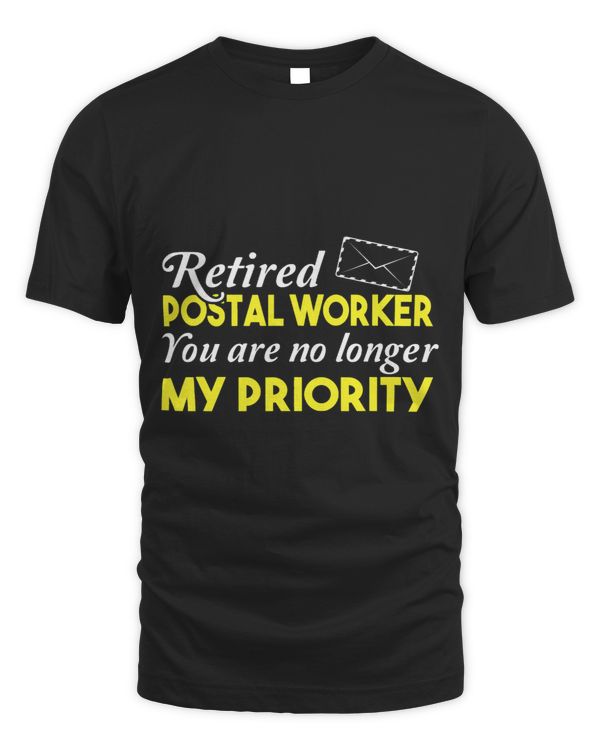 Retired Postal Worker No Longer My Priority Postman Gift