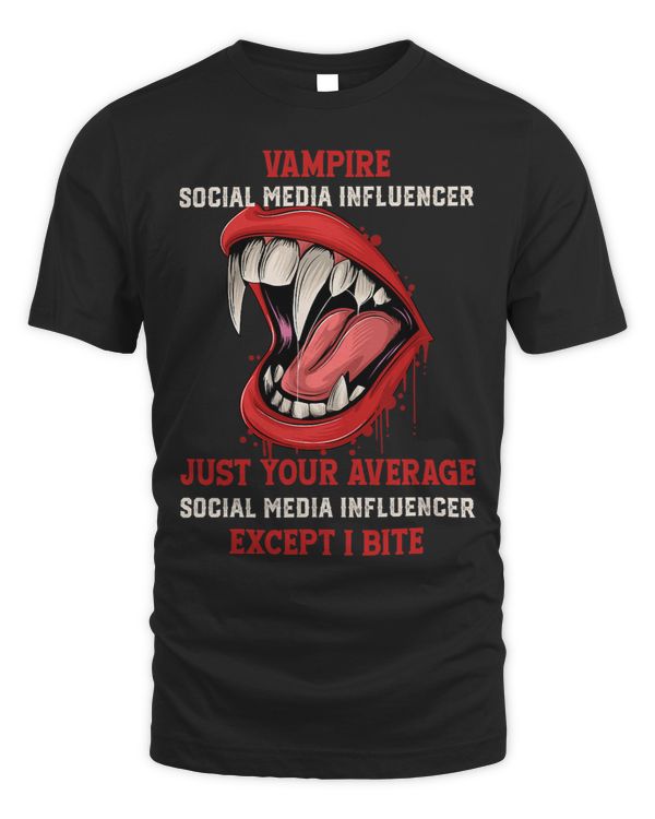 Vampire Social Media Influencer Halloween Content Creator