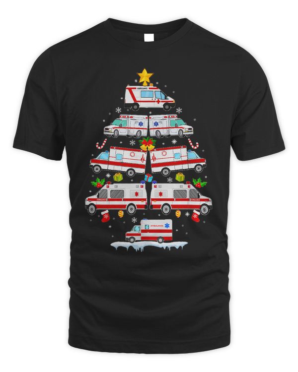 Ambulance Christmas Tree Amr Funny Ems Emt Paramedic