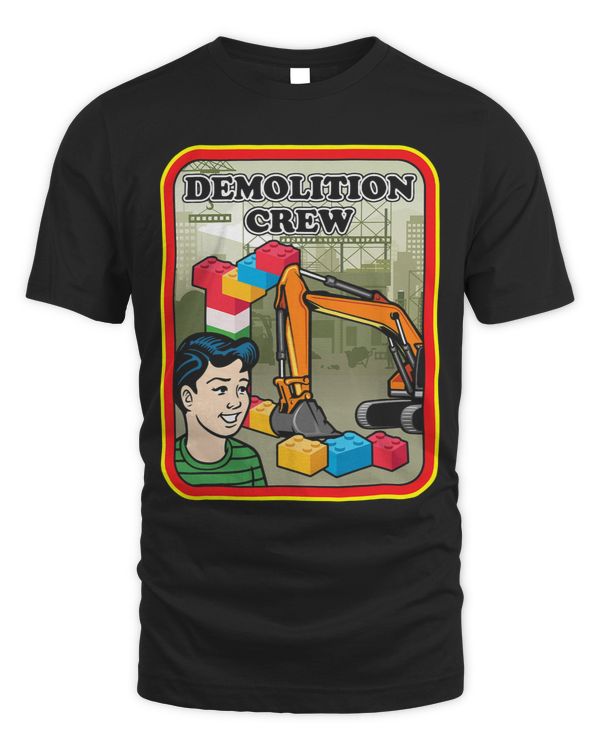 Demolition Crew Engineer Master Builder Building Blocks