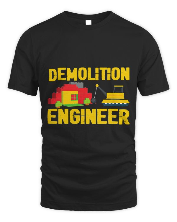 Demolition Engineer Master Builder Building Blocks Bricks