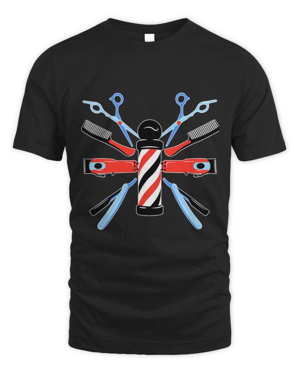 Funny.Barber For Men Barbershop Pole Tools Hairstylist