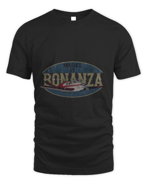 Model 35 Bonanza Since 1945 Retro Vintage Airplane