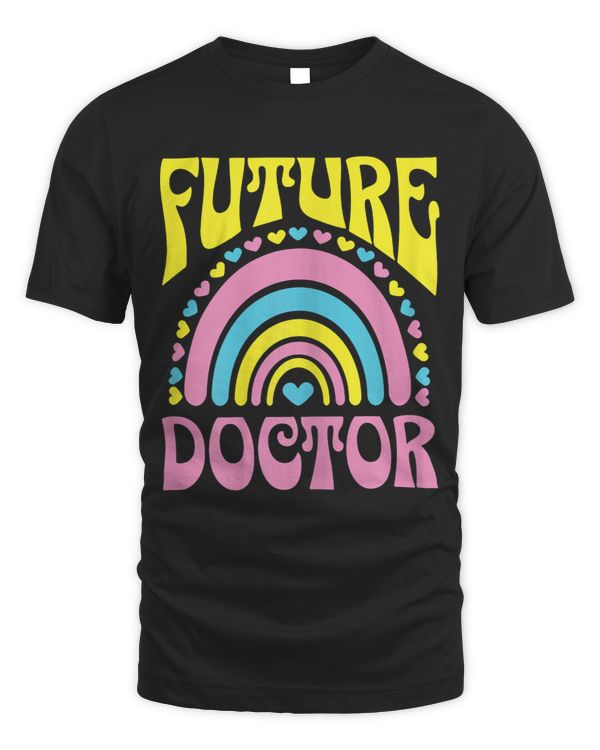 Future Doctor Bright Retro Rainbow Doctors Training