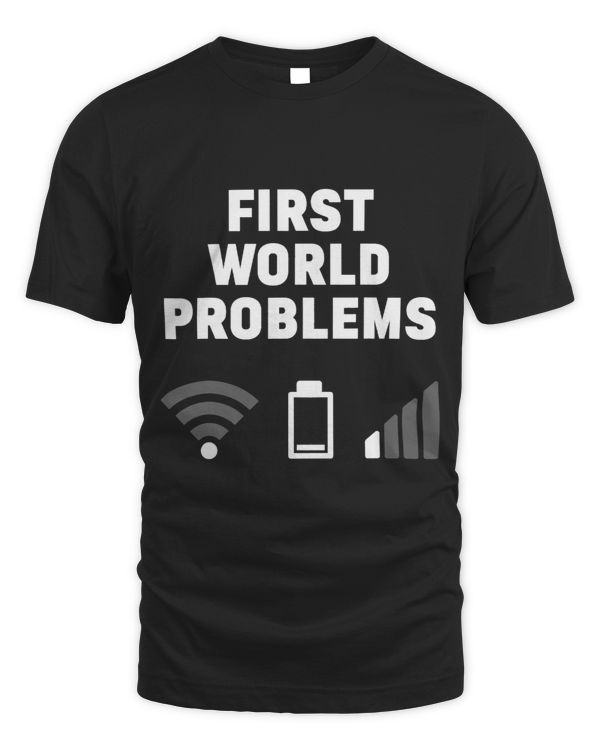 First World Problems Computer Scientist Funny WLAN Battery