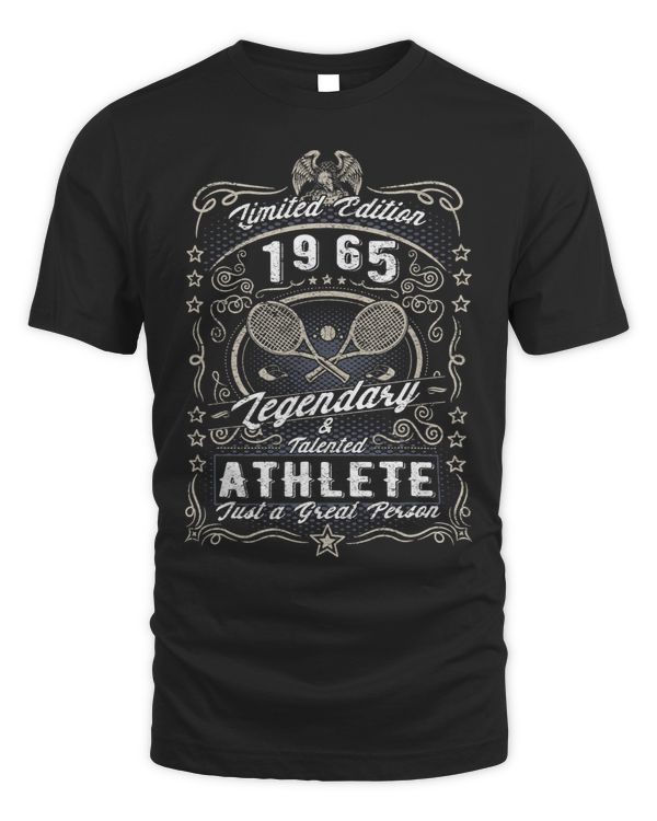 Vintage 1965 Tennis Birthday Sport Limited edition 1965