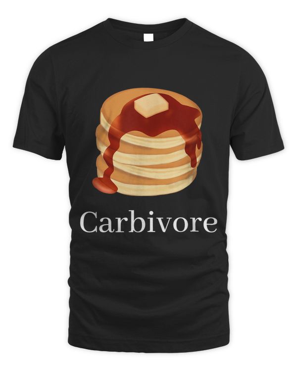 Pancakes Brunch Carbivore Funny Breakfast Foodie Carbs
