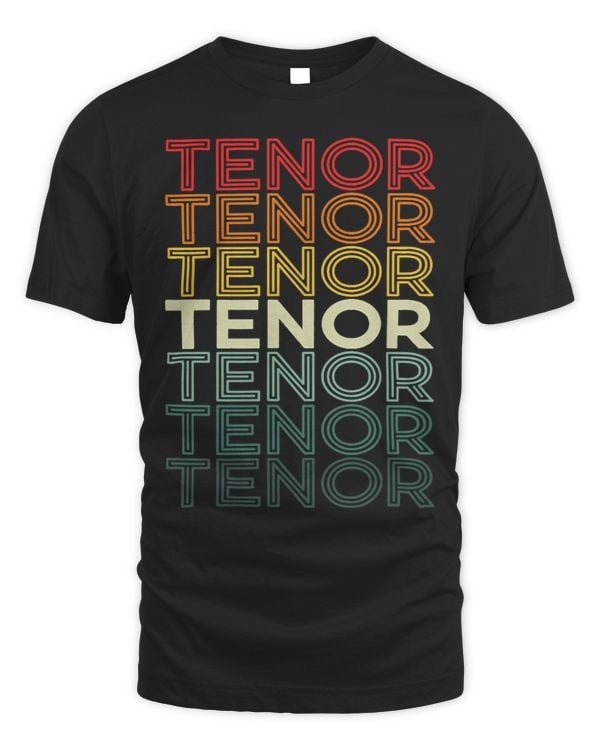Tenor repeating word Barbershop Quartet Singer