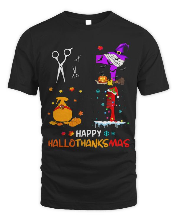 Happy Hallo Thanks MasThanksgiving Halloween Hairstylist