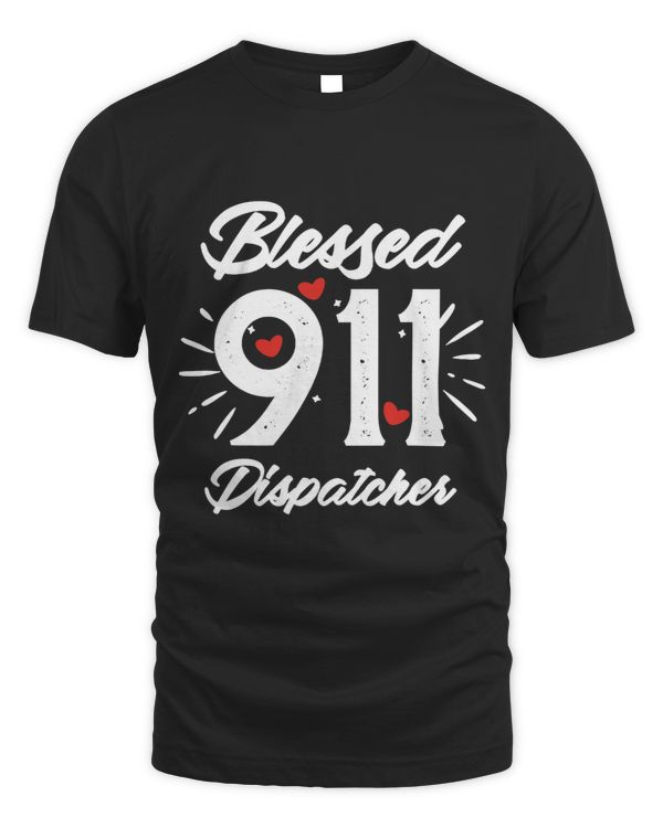 Blessed 911 Dispatcher Operator USA American Firefighter