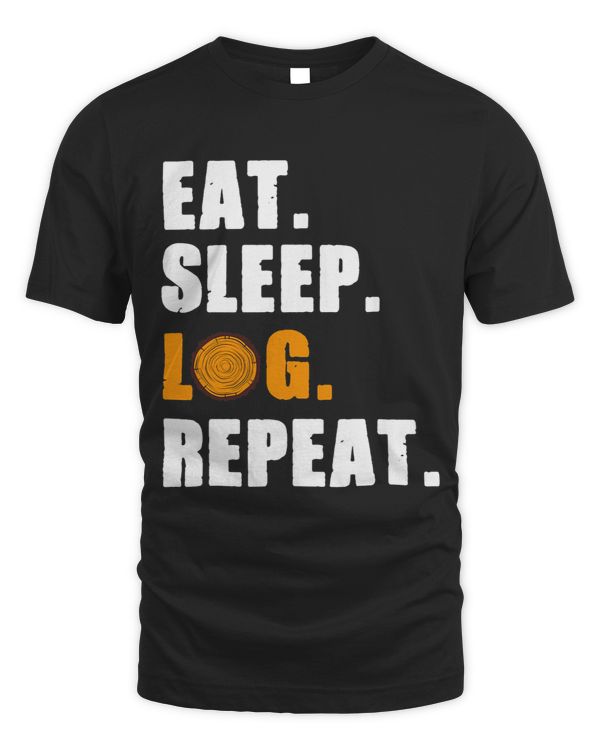 Eat Sleep Log Repeat Logger 1