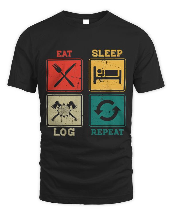 Eat Sleep Log Repeat Logger