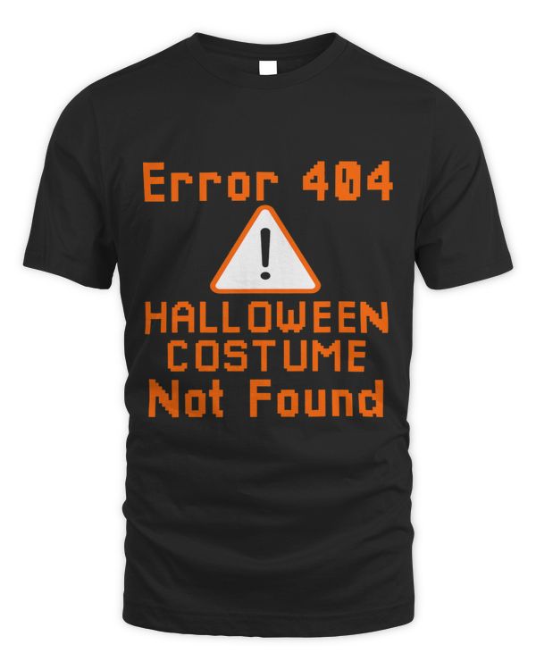 Error 404 Costume Not Found Halloween Coding Costume 1