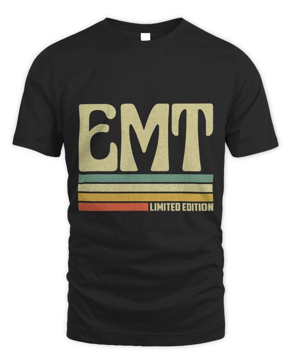 Retro EMT Profession Job Title Co Worker Idea