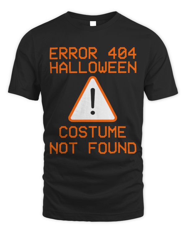 Error 404 Costume Not Found Halloween Coding Costume 3