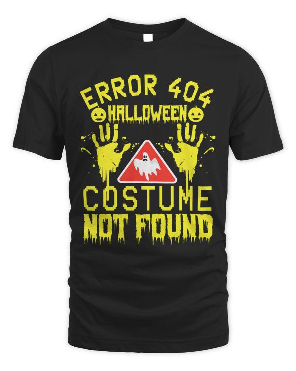 Error 404 Costume Not Found Halloween Coding Costume 4