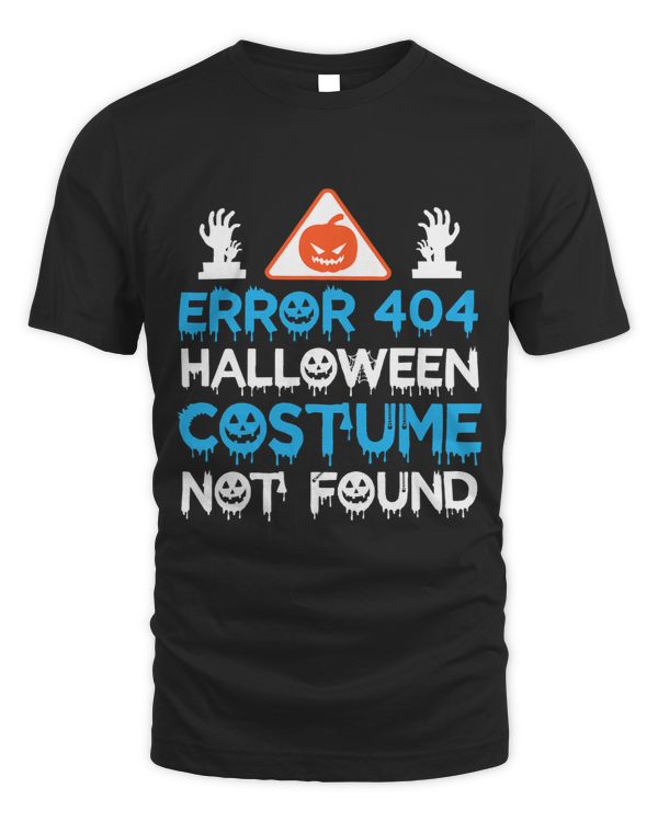 Error 404 Costume Not Found Halloween Coding Costume 5