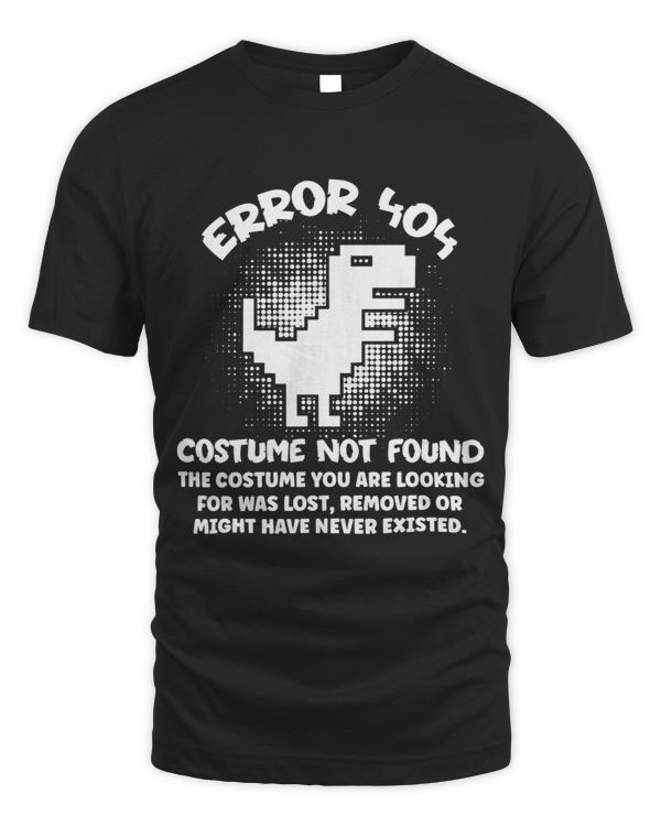 Error 404 Costume Not Found Programmers Coding