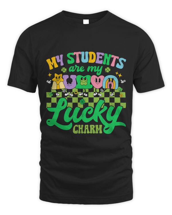 St Patricks Day Teacher Shirt My Students Are My Lucky Charm 1