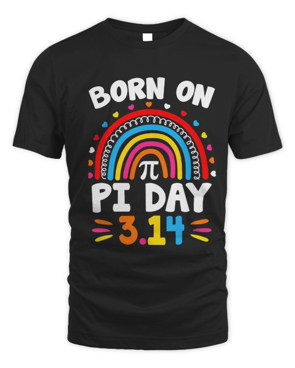Born On Pi Day Birthday Happy Pi Day Math Teacher Kids