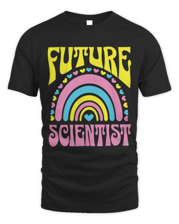 Future Scientist Bright Retro Rainbow Scientists Training