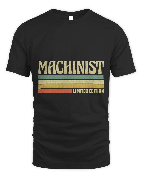 Retro Machinist Profession Job Title Co Worker Idea