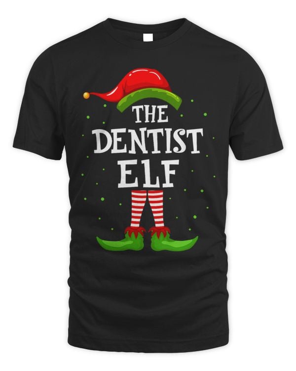 The Dentist Elf Christmas Matching Family Pajama Costume