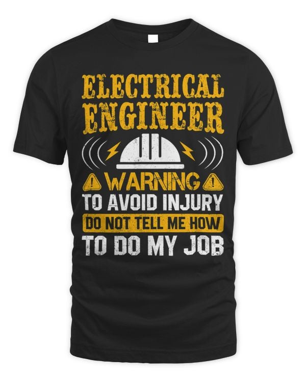 Electricial Engineer Warning To Avoid Injury Electrician 1