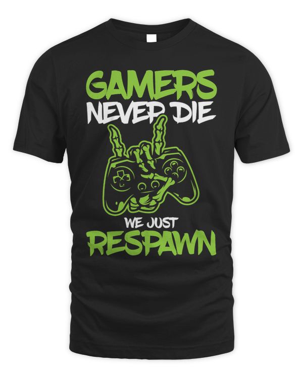 Gamers Never Die Just Respawn Virtual Reality Gaming Console