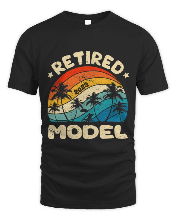 Retro Retired Model Vintage Retirement Worked