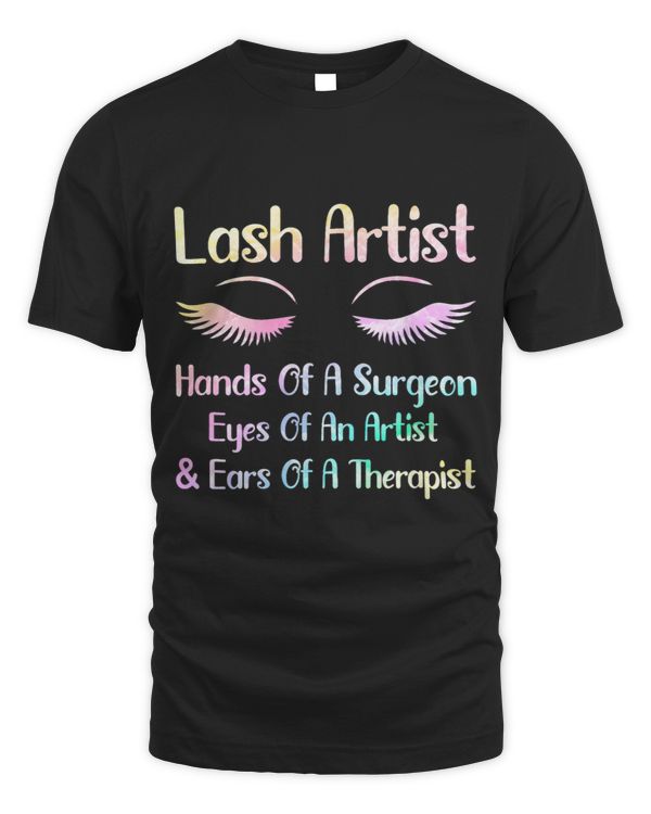 Lash Artist Eyelash Tech Therapist Extensions Colorful