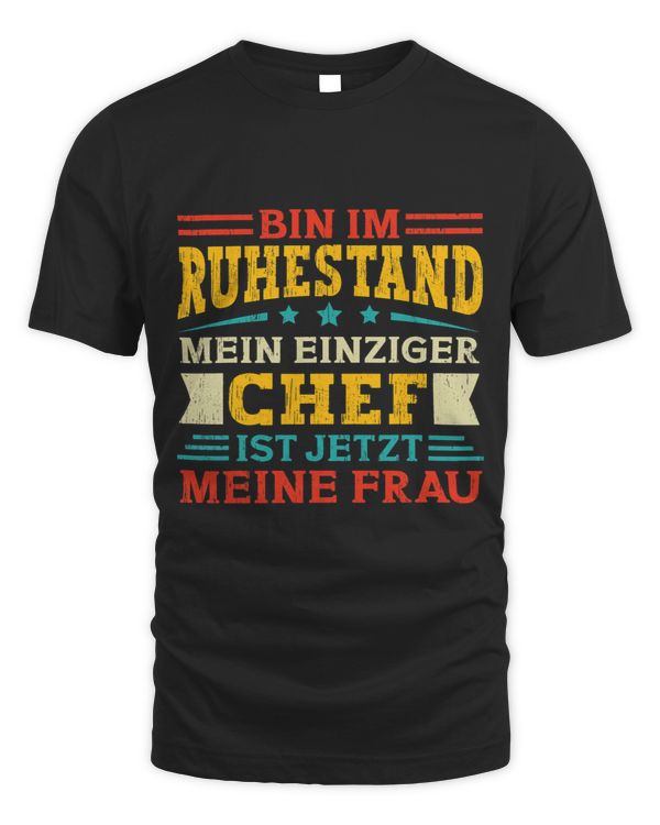 Mein Chef ist meine Frau Geschenke im Ruhestand Retirement