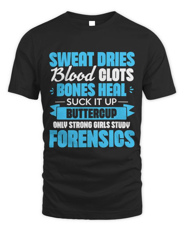 Sweat Dries Blood Clots Bones Heal Forensic Scientist